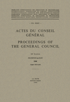 Actes du Conseil Général / Proceedings of the General Council 9401518181 Book Cover