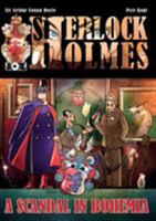 A Scandal in Bohemia - A Sherlock Holmes Graphic Novel 1780926804 Book Cover