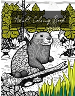 Adult Coloring Book: Forest Creatures B0BW23RTS6 Book Cover