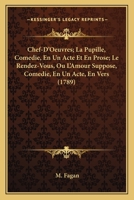 Chef-D'Oeuvres; La Pupille, Comedie, En Un Acte Et En Prose; Le Rendez-Vous, Ou L'Amour Suppose, Comedie, En Un Acte, En Vers (1789) 116033935X Book Cover