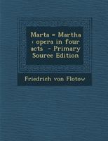 Marta = Martha 1499526679 Book Cover