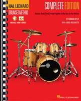 Hal Leonard Drumset Method - Complete Edition: Books 1 & 2 with Video and Audio 1495083349 Book Cover