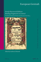 European Genizah : Newly Discovered Hebrew Binding Fragments in Context. European Genizah Texts and Studies, Volume 5 9004427910 Book Cover