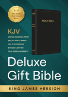 KJV Holy Bible: Deluxe Gift Bible - Black Bonded Leather: King James Version Bible B0FD2STTQB Book Cover