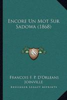 Encore Un Mot Sur Sadowa (1868) 1286065070 Book Cover