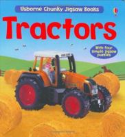 Tractors Chunky Jigsaw Book (Usborne Chunky Jigsaw Books) 0794508618 Book Cover
