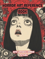 Japanese Horror Art Reference Book for Drawing or Artworks and for Artists B0DRRWC3Q7 Book Cover
