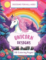 Magical Unicorn and Alicorn Coloring Book - 115 Enchanting Pages of Whimsy and Wonder B0CPDTDCC5 Book Cover