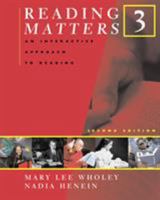 Reading Matters 3: An Interactive Approach to Reading 0618475141 Book Cover