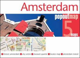 Amsterdam PopOut Map (PopOut Maps) 1910218324 Book Cover