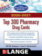 McGraw-Hill's 2020/2021 Top 300 Pharmacy Drug Cards 1260457761 Book Cover