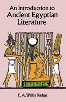 An Introduction to Ancient Egyptian Literature 0486295028 Book Cover