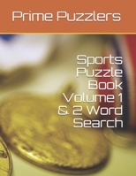 Sports Puzzle Book Volume 1 & 2 Word Search 1087408423 Book Cover