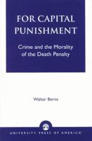 For Capital Punishment 0819181501 Book Cover