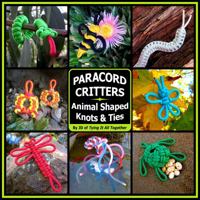 Paracord Critters: Animal Shaped Knots & Ties 0985557893 Book Cover