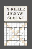 X-Killer Jigsaw Sudoku: 186 Great Puzzles 1677350083 Book Cover