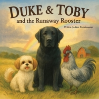 Duke and Toby and the Runaway Rooster: A Heartwarming Farm Adventure About Patience, Hope, and Never Giving Up Hope (Brothers Forever) 1971714151 Book Cover