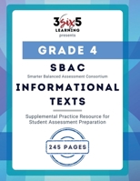 Grade 4: SBAC Practice Resource - Informational Passages B0GK18BZKM Book Cover
