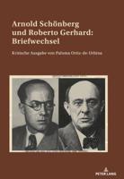 Arnold Schoenberg Und Roberto Gerhard: Briefwechsel: Kritische Ausgabe Von Paloma Ortiz-De-Urbina 303433754X Book Cover