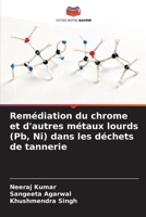 Remédiation du chrome et d'autres métaux lourds (Pb, Ni) dans les déchets de tannerie (French Edition) 6207577671 Book Cover