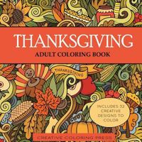 Thanksgiving Adult Coloring Book 1942268459 Book Cover