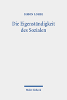 Die Eigenstandigkeit Des Sozialen: Zur Ontologischen Kritik Des Individualismus 3161589122 Book Cover