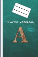 « I write » Notebooks: For college school student teacher various activities 1713205351 Book Cover