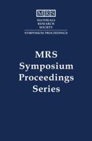 Materials Science of Microelectromechanical Systems (Mems) Devices III: Symposium Held November 27-28, 2000, Boston, Massachusetts, U.S.A (Symposium Proceedings Series Volume 657) 1558995676 Book Cover