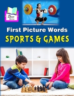 First Picture Words: Sports&games B09JDNJ43W Book Cover