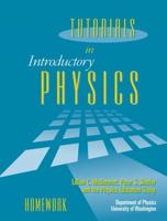 Tutorials In Introductory Physics and Homework Package 0130662453 Book Cover