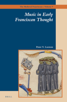 Music in Early Franciscan Thought 900424817X Book Cover
