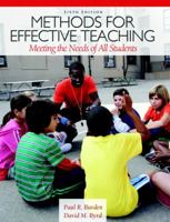 Methods for Effective Teaching: Meeting the Needs of All Students