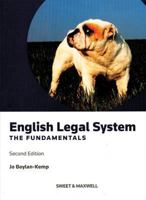 The English Legal System - The Fundamentals 0414046048 Book Cover