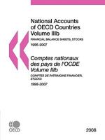 National Accounts of OECD Countries 2008, Volume Iiib, Financial Balance Sheets: Stocks 926405992X Book Cover