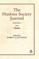Haskins Society Journal Studies in Medieval History: Volume 3 1852850612 Book Cover