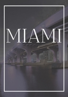 Miami: A decorative book for coffee tables, end tables, bookshelves and interior design styling: Stack America city books to add decor to any room. Faded skyline effect cover: Ideal for your own home  1708415459 Book Cover
