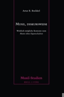 Musil, Diskursweise: Wirklich Mogliche Kontexte Zum Mann Ohne Eigenschaften (German Edition) 3770568818 Book Cover