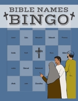Bible Names Bingo Game Book: Youth Group Sunday School Church Group Christian Party Game B095GNPJ99 Book Cover