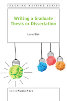 Writing a Graduate Thesis or Dissertation 9463004246 Book Cover