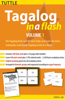 Tagalog in a Flash Kit Volume 1 0804839077 Book Cover