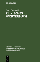 Klinisches Wörterbuch 3112665074 Book Cover