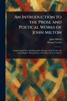An Introduction to the Prose and Poetical Works of John Milton 1023424614 Book Cover