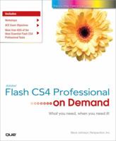 Adobe Flash CS4 Professional on Demand (On Demand) 0789738368 Book Cover