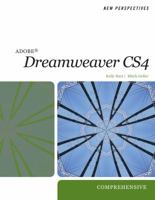 New Perspectives on Adobe Dreamweaver Cs4 1439036055 Book Cover