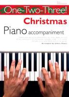 One-Two-Three] Christmans Piano Accompaniment Easy Intermediate (One-Two-Three! Christmas) 0711993866 Book Cover