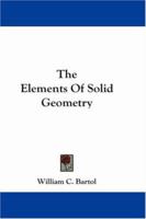 The Elements Of Solid Geometry 1019242426 Book Cover