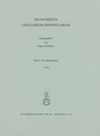 Die Munzlegenden: Monumenta Linguarum Hispanicarum. Band I 3920153537 Book Cover