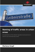 Naming of traffic areas in urban areas 6209625436 Book Cover