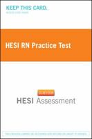 HESI RN Practice Test Access Code 1455727385 Book Cover