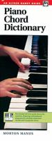 Piano Chord Dictionary (Handy Guide) 0882841548 Book Cover